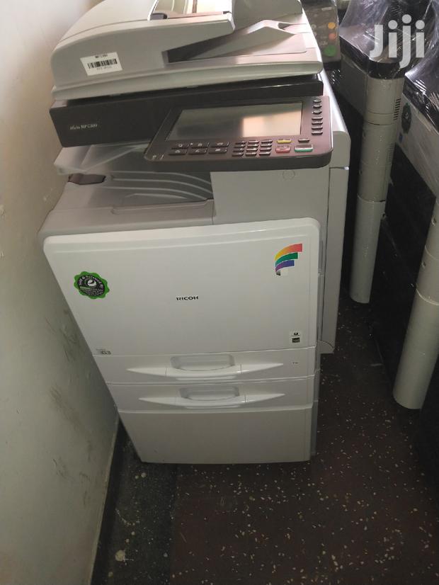 Coloured Ricoh Aficio Mp C 300 Photocopier Machines.