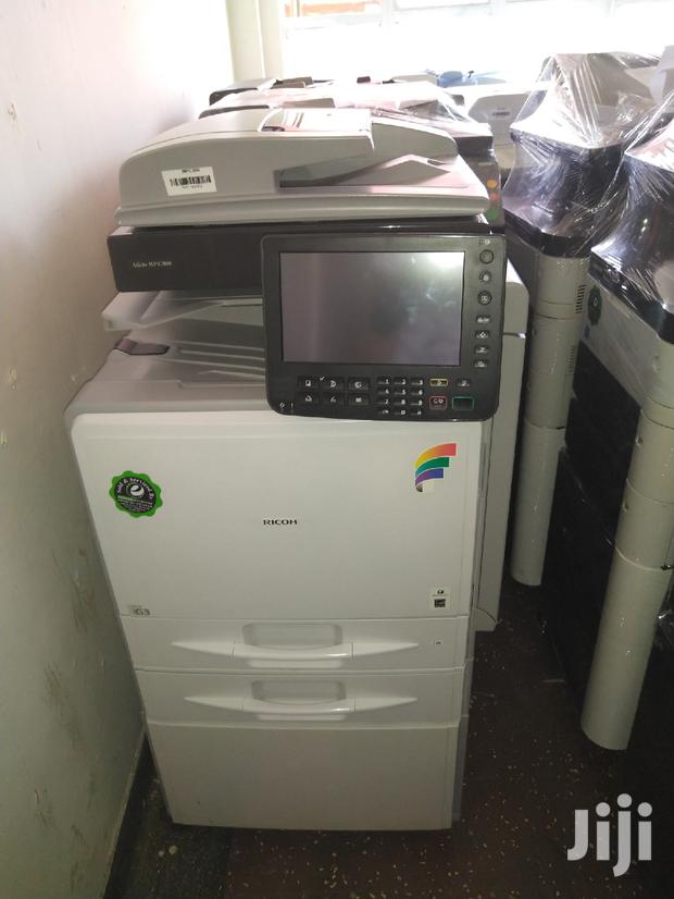 Coloured Ricoh Aficio Mp C 300 Photocopier Machines.