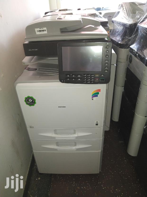 Coloured Ricoh Aficio Mp C 300 Photocopier Machines.