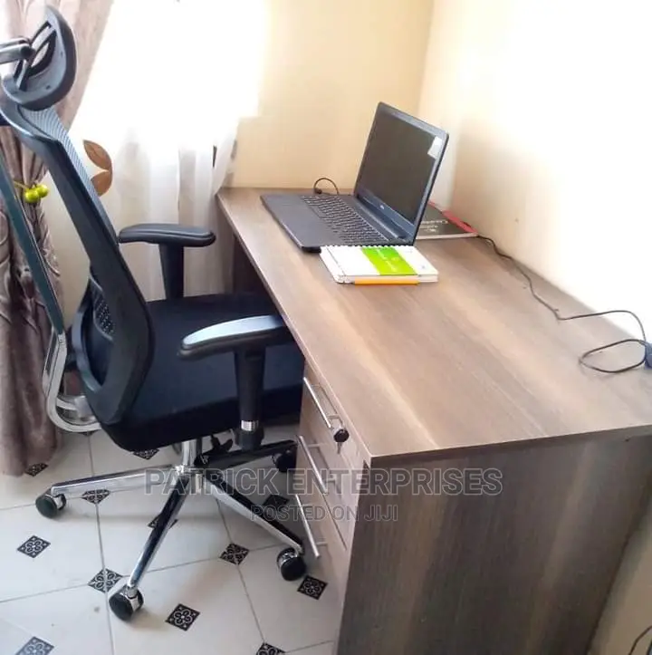 1.2 Mtrs Office Desk Plus Orthopedic Office Chair