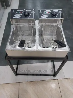 Nunix Double Chips Fryer With Stand