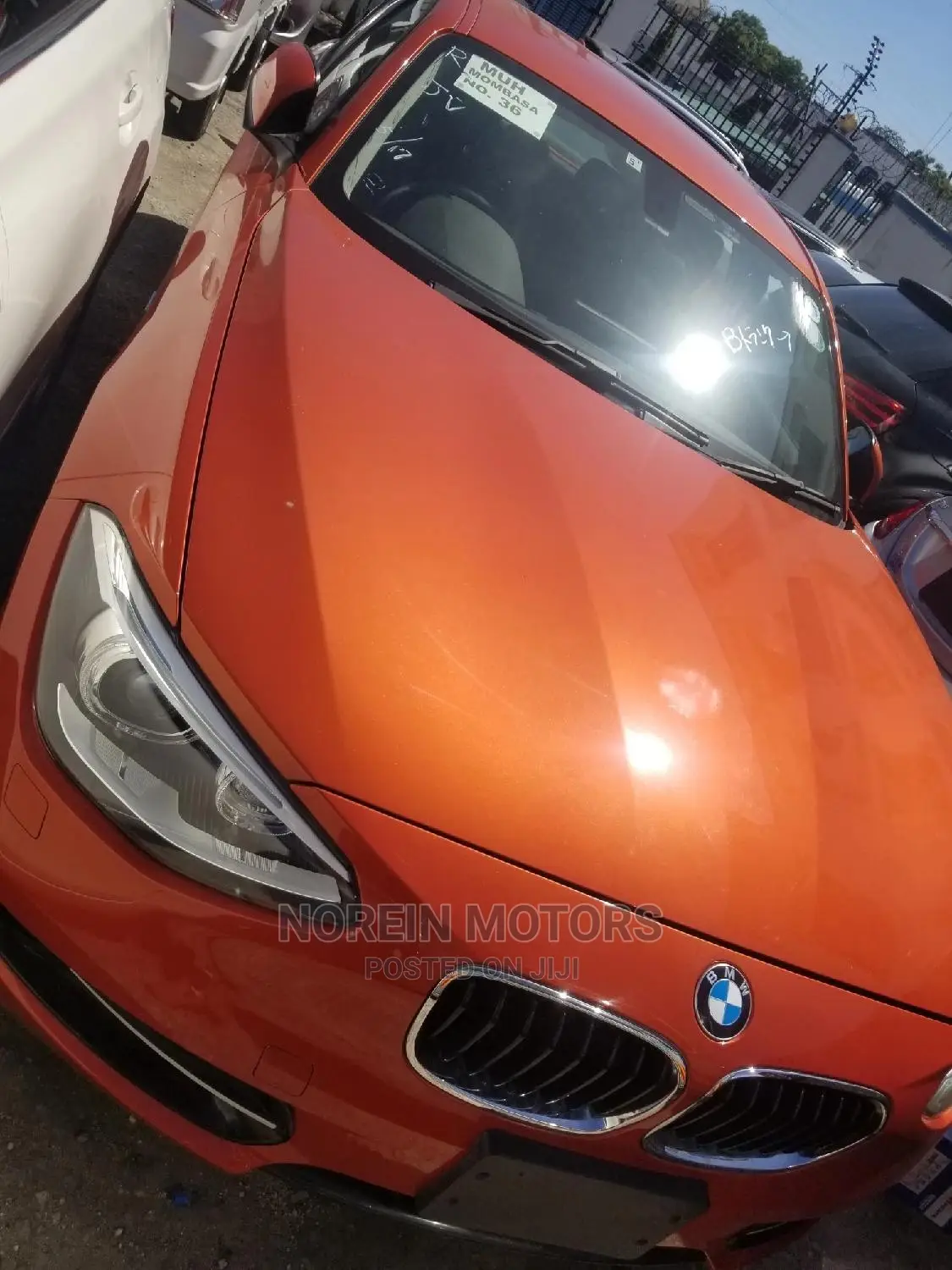 BMW 116i 2015 Orange