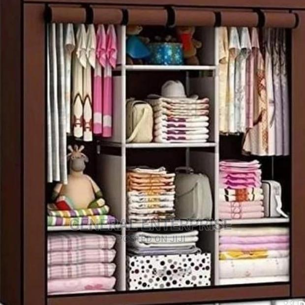 Portable Wooden Wardrobe ,