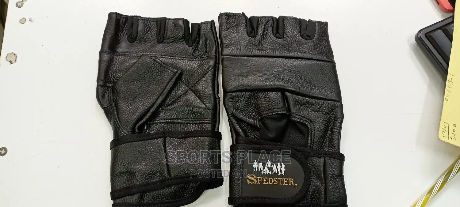 Fully Leather Gym Gloves