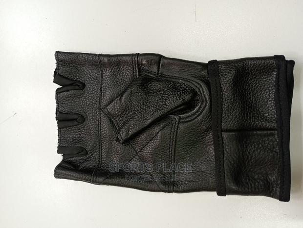 Fully Leather Gym Gloves - thumbnail 2