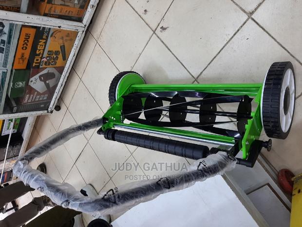 Manual Lawnmower Green - main view