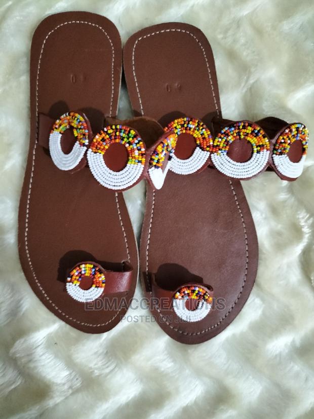 Original African Maasai Sandals Size 41 - main view