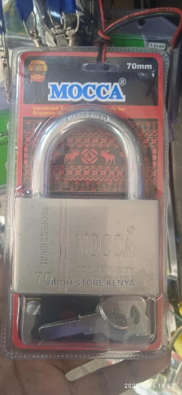 Mocca Top Security 70mm Padlock