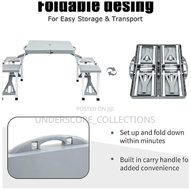 Outsunny Portable Foldable Camping Picnic - main view