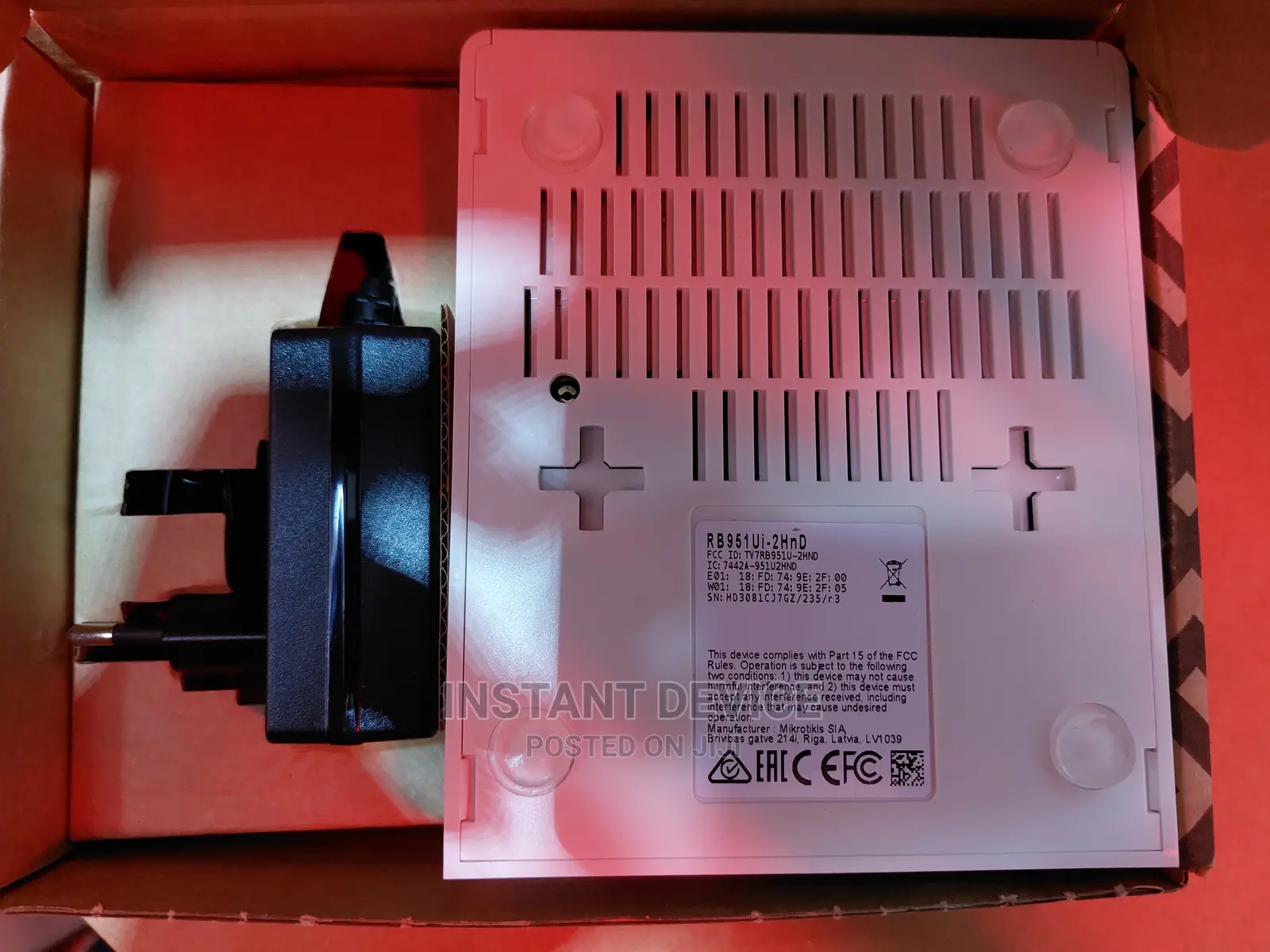Mikrotik Rb95ui-2hnd Router Switch