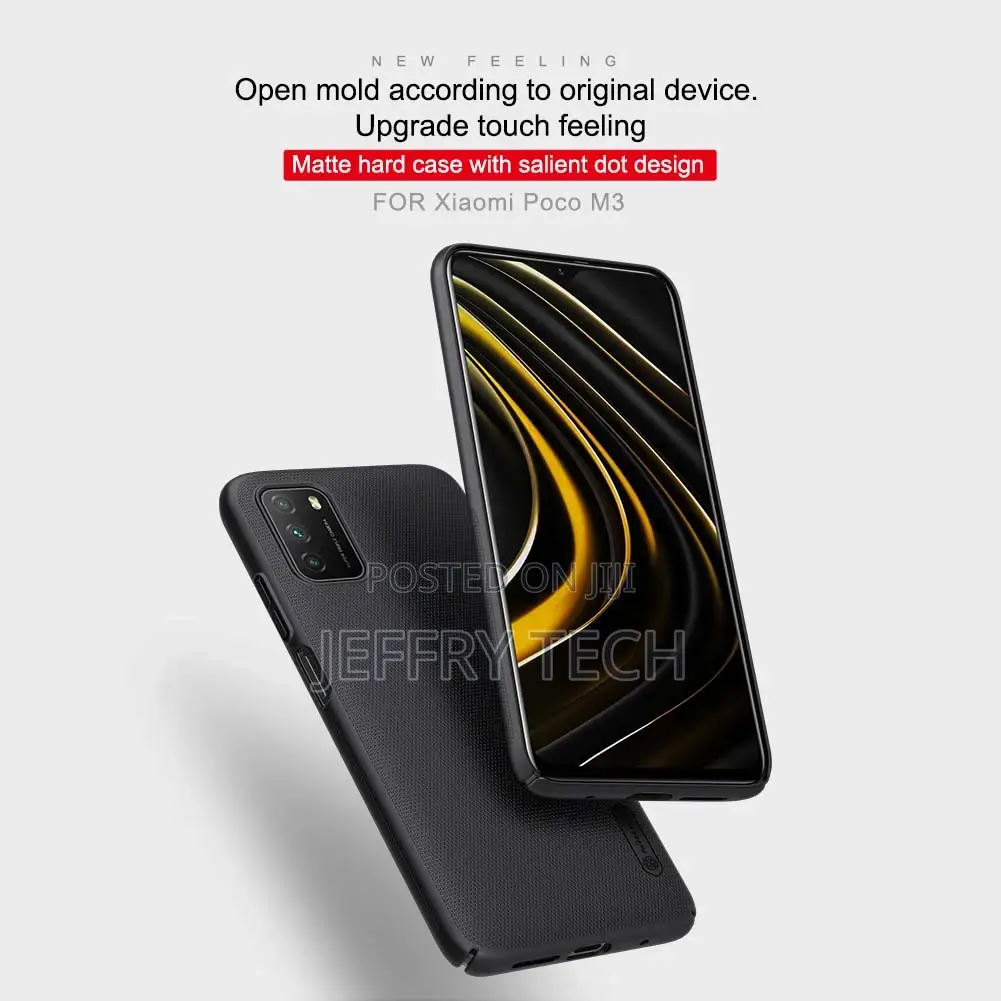 NILLKIN Super Frosted Shield Plastic Case for Xiaomi Poco M3