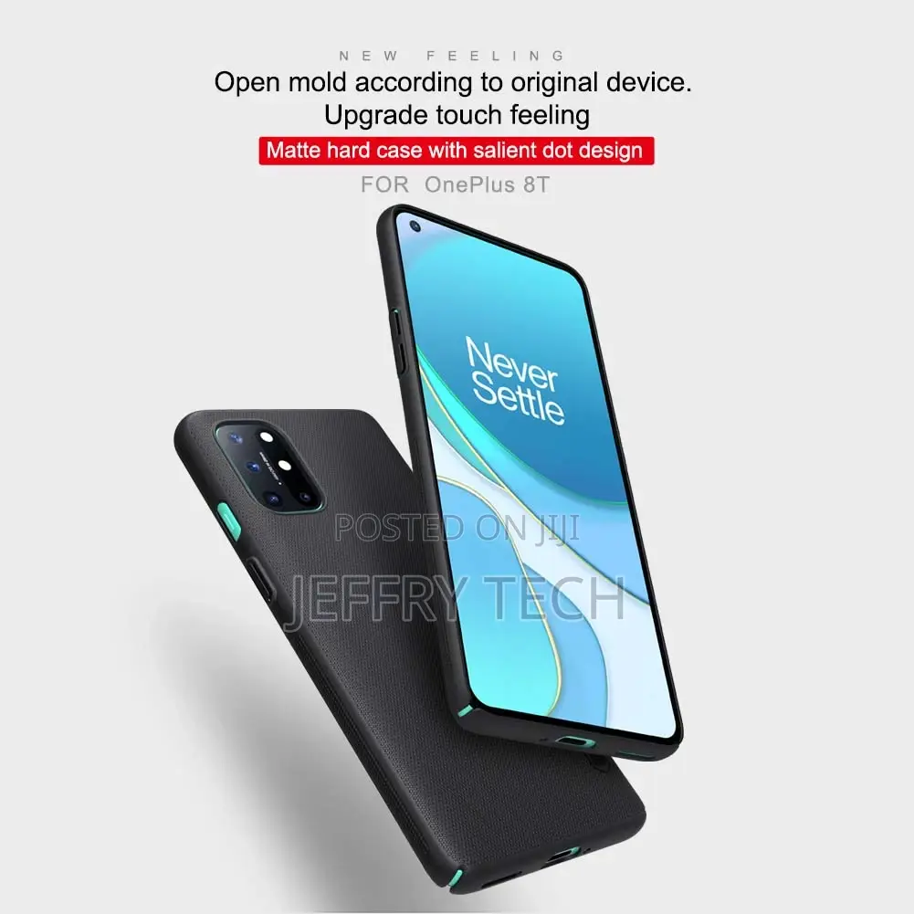 NILLKIN Super Frosted Shield Plastic Case for Oneplus 8T