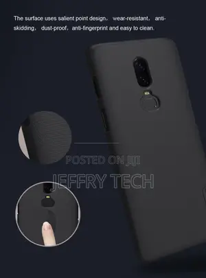 NILLKIN Super Frosted Shield Plastic Case for Oneplus 6