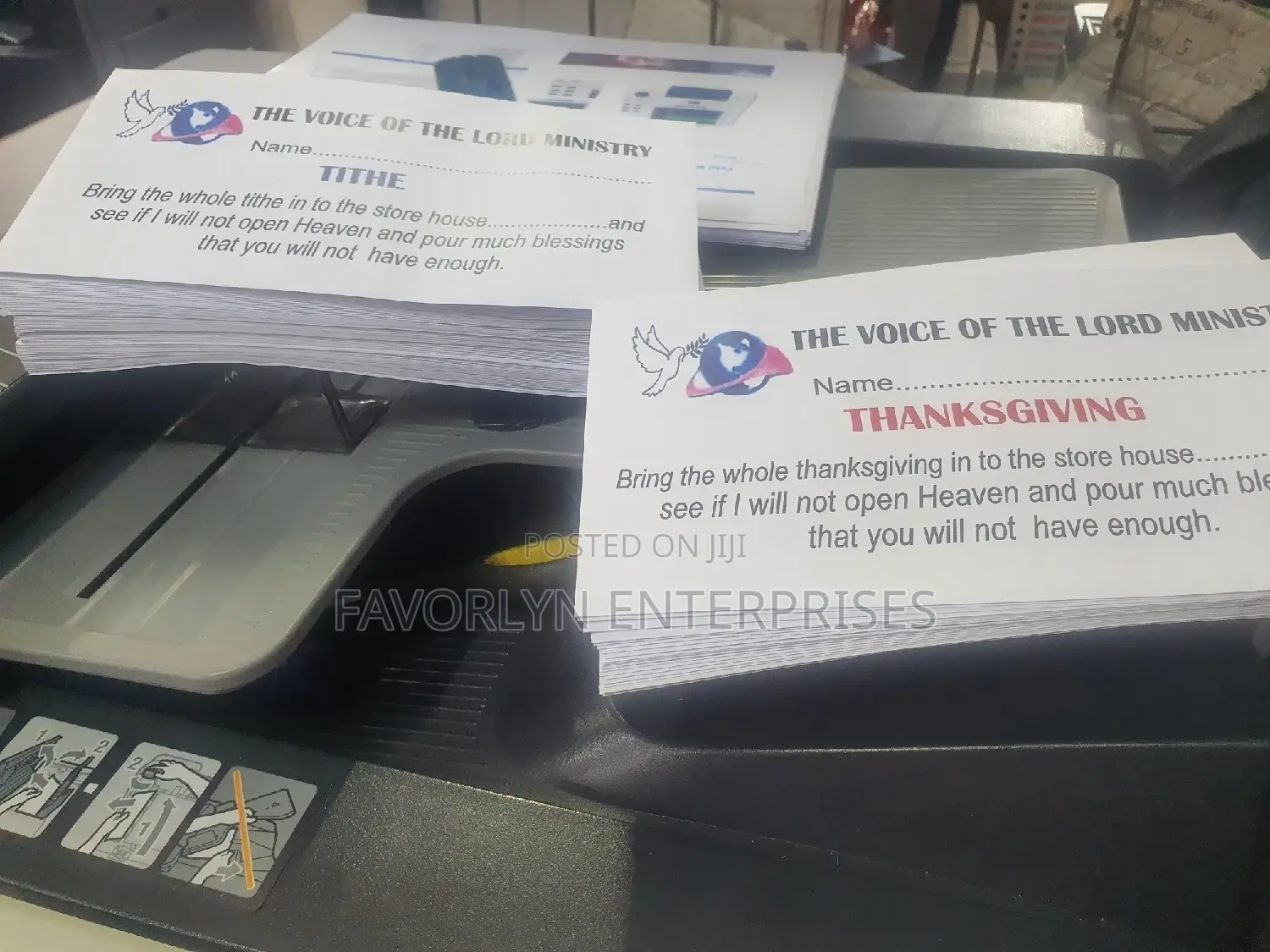 Church Envelopes Printing