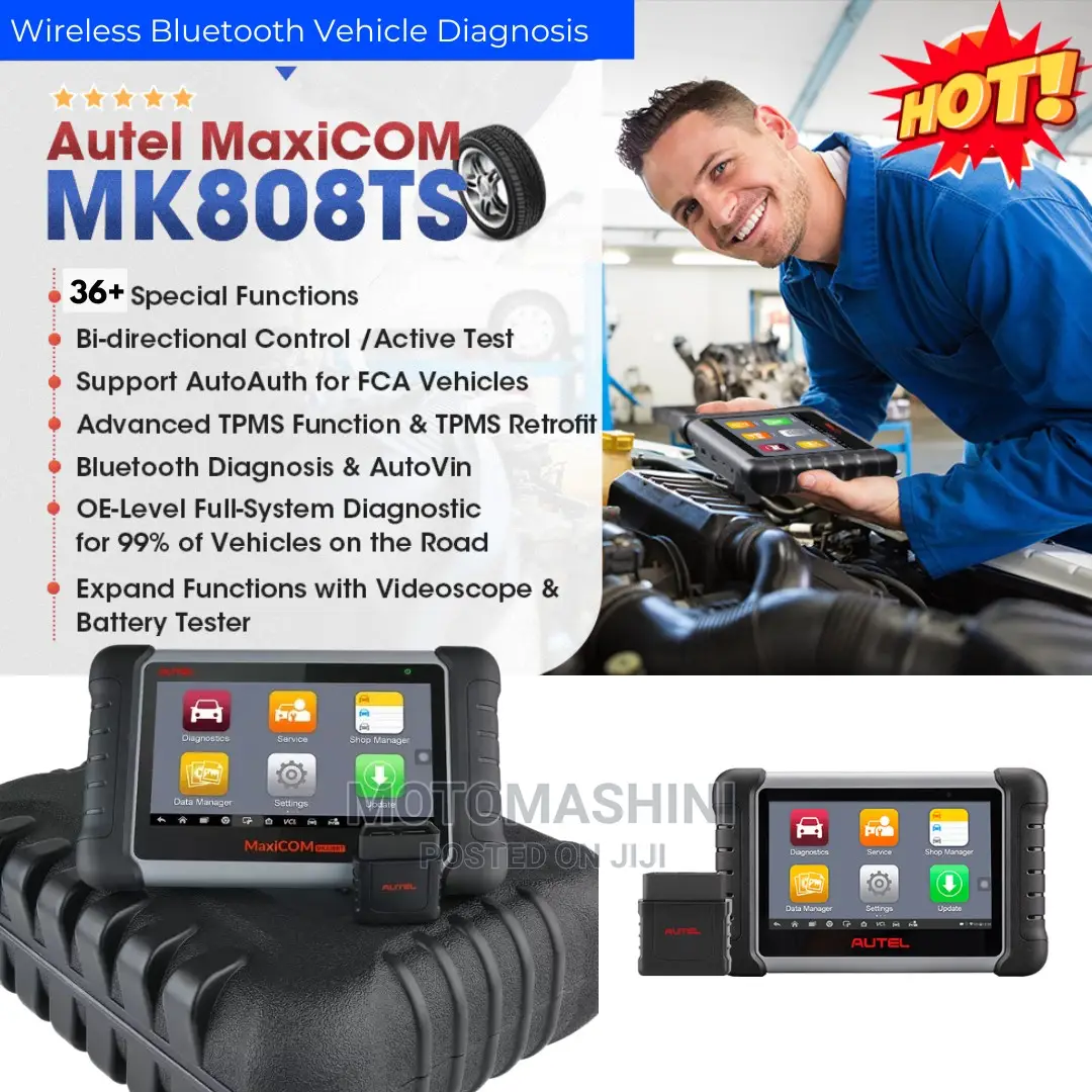 Autel Bluetooth Mk808ts Car Diagnosis OBDII Machine in Nairobi Central