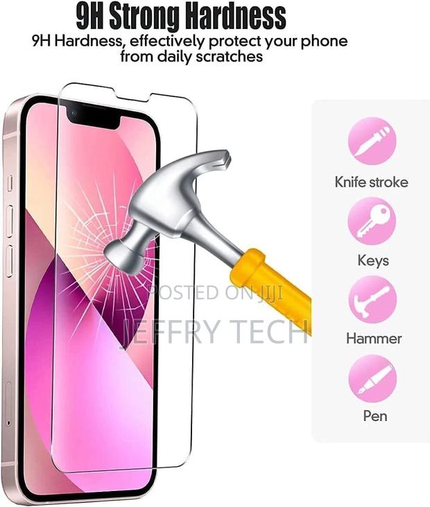 Glass Screen Protector iPhone 14 PRO Max 14 PRO 14 Case Cove - thumbnail 2