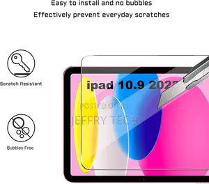 Apple iPad 10.9" 10th Generation 2022 Tempered Glass Screen