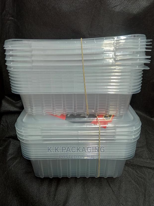 Clear Food Containers - main view
