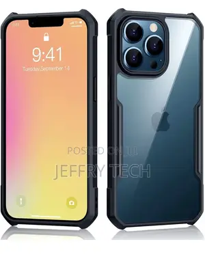 Xundd Case for iPhone 13 Pro Max Slim Clear Back Shockproof