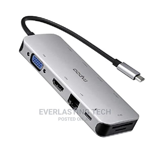 Rapoo Type C | 5 in 1 With HDMI, 3 USB 3.0 Ports, Type C