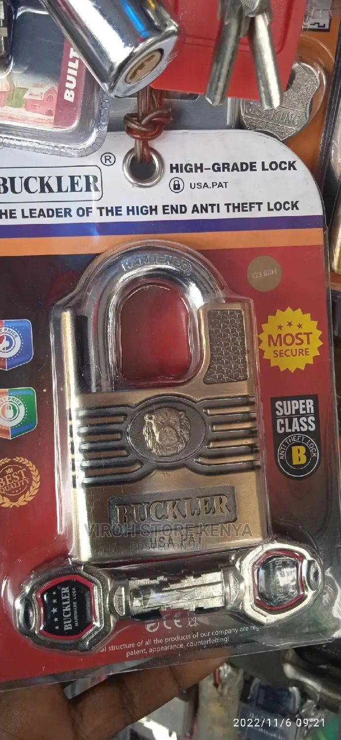 Buckler Anti -Theft Padlock