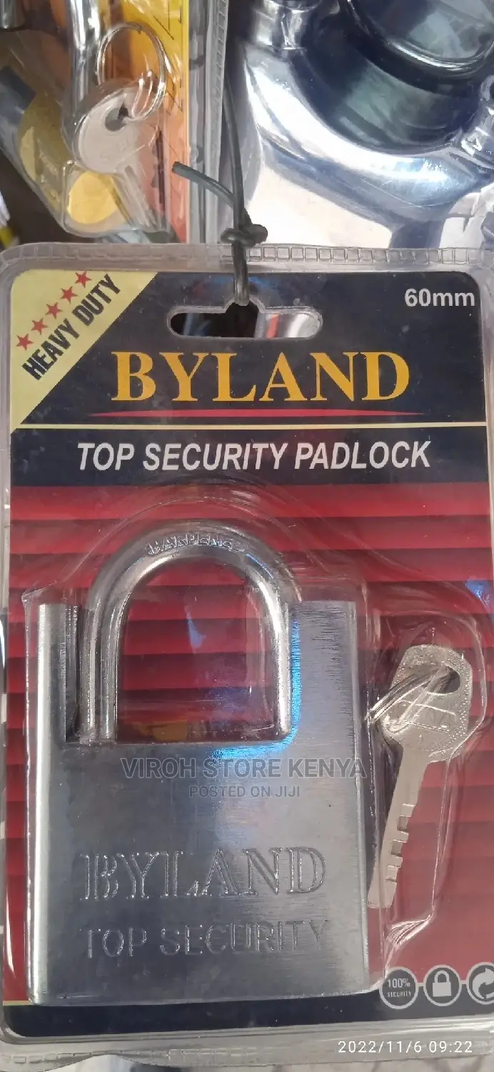 Byland Top Security Padlock 60mm