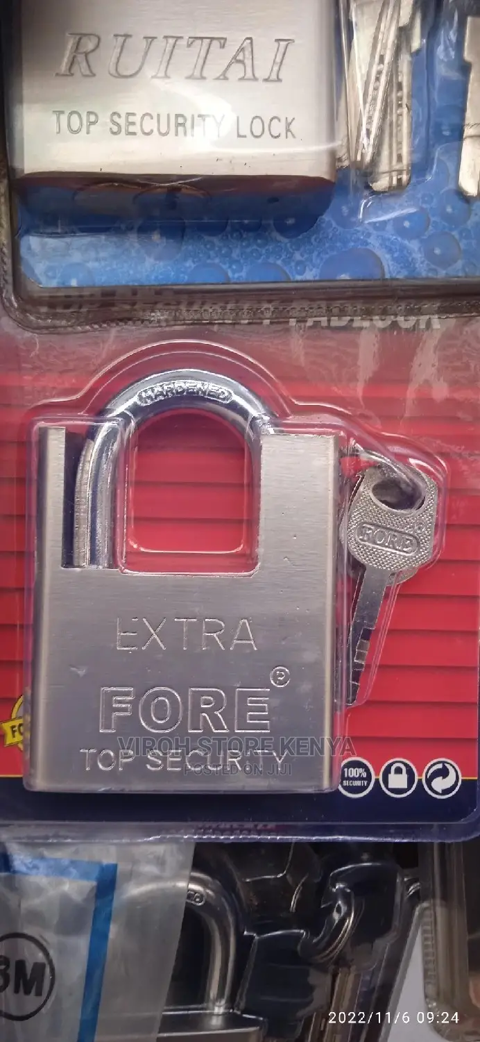 Fore Top Security Padlock