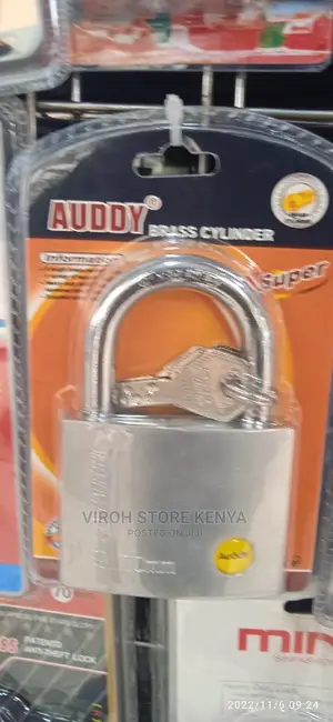 Auddy 70mm Dotted Key Padlock