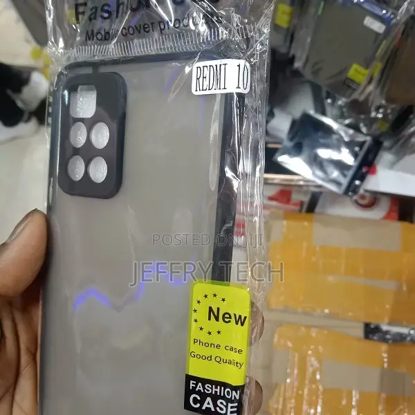 Back Cover for Redmi Note 10, Redmi Note 10S Smoke Color But
