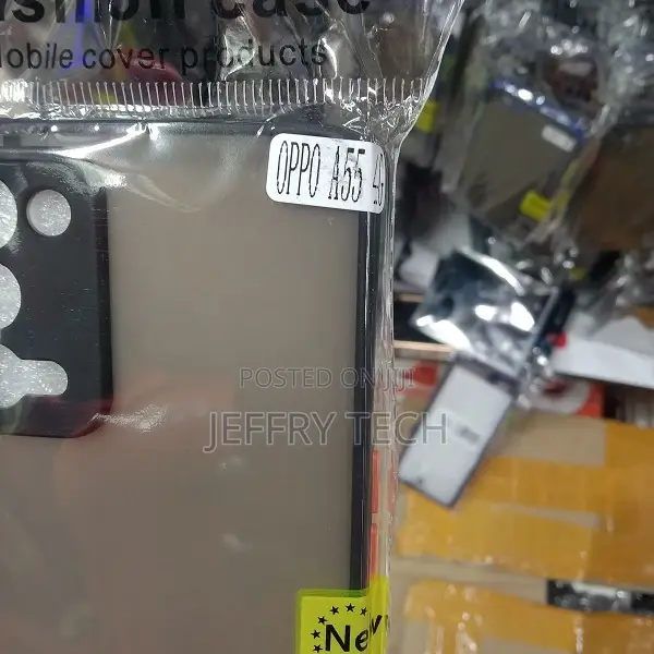 Transparent Protection Back Cover Case for Oppo A55 (4G)