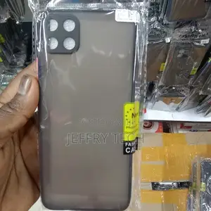 Back and Side Soft Smoke Back Case Cover for Realme C11 -Bla