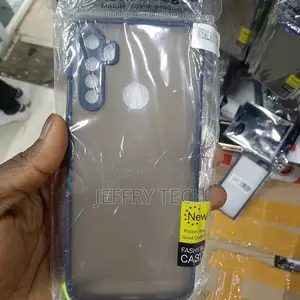 Frosted Smoke Mobile Cover for Realme C3 Camera Protection P