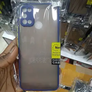 Back Cover for Realme C17 Smoke Cases With Camera Protection