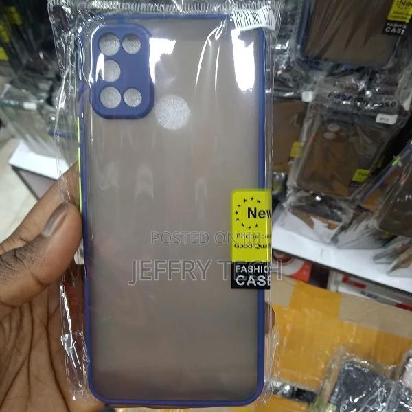 Back Cover for Realme C17 Smoke Cases With Camera Protection