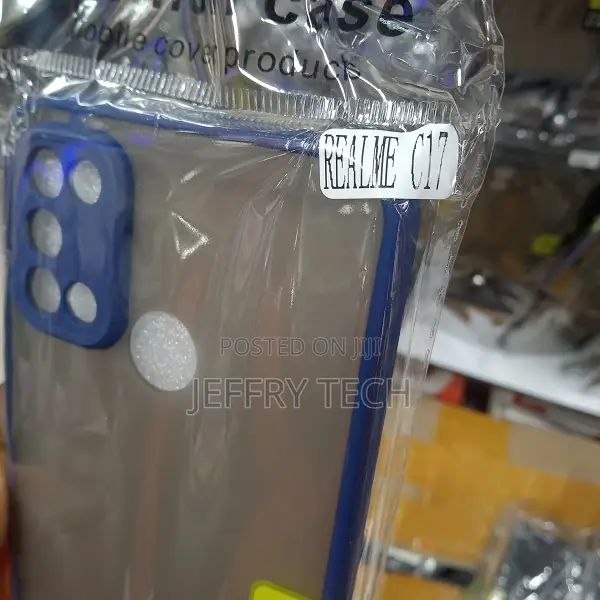 Back Cover for Realme C17 Smoke Cases With Camera Protection