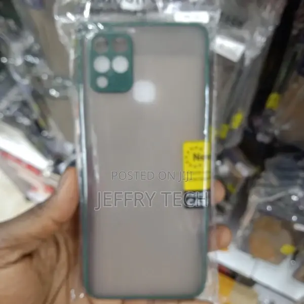 Frosted Smoke Mobile Cover for Infinix Hot 10 Camera Protect
