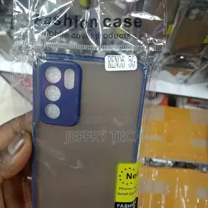 Back Case Cover for Oppo Reno 6 5G, Matte Finish Soft Case (