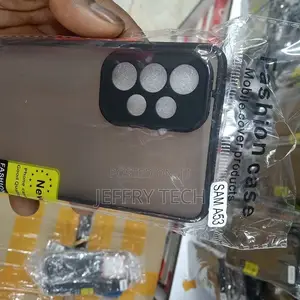 Back Cover for OPPO A53 (Black Shockproof Smoke Matte Finish