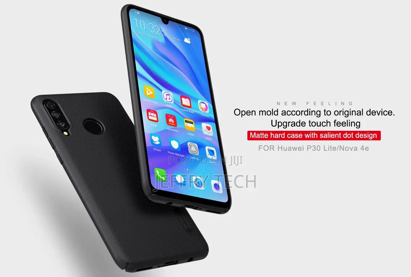 NILLKIN Super Frosted Shield Case for HUAWEI P30 Lite/Nova 4