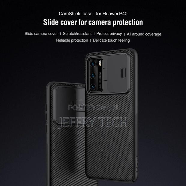 NILLKIN Classic Texture Camshield Slide Case for HUAWEI P40 - main view