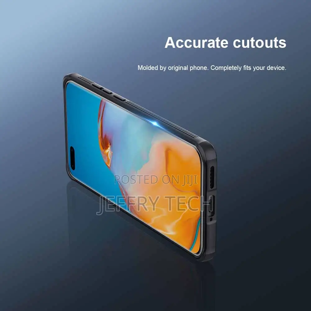 NILLKIN Classic Texture Camshield Case for HUAWEI P40 Pro+