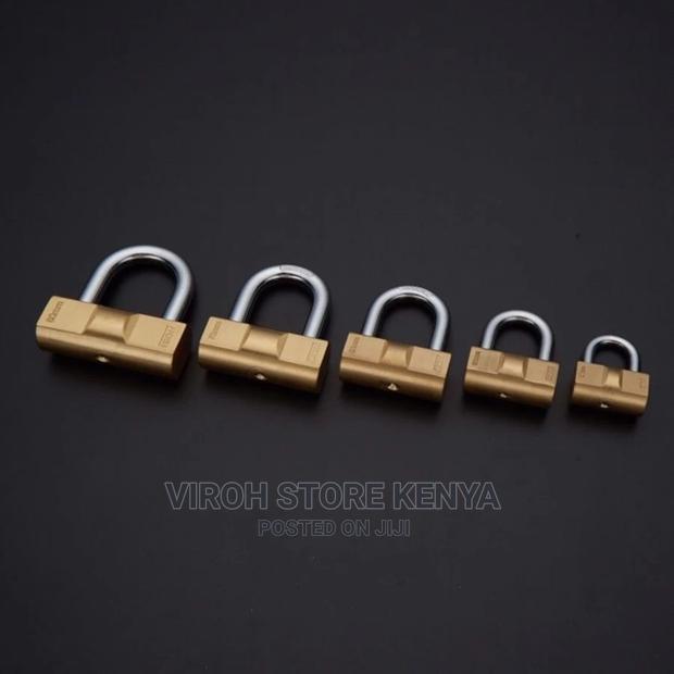 Solid Brass 60mm Hammer Padlock - thumbnail 2