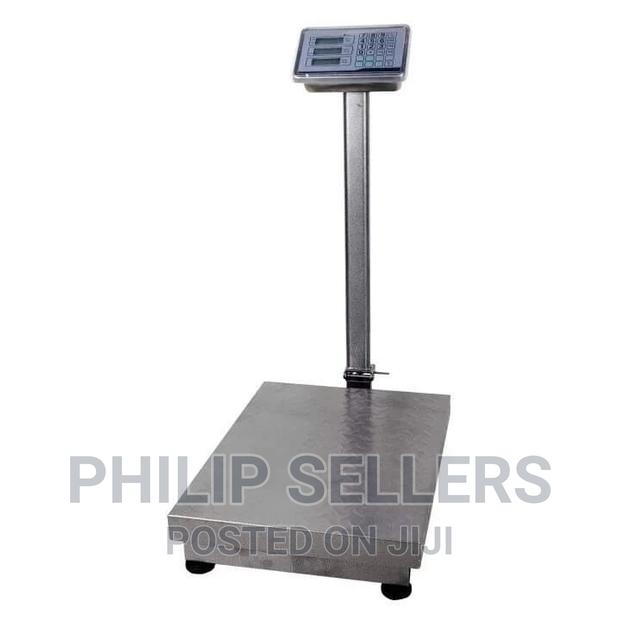 300KG Heavy Duty Industrial Digital Weighing Scale - Blue