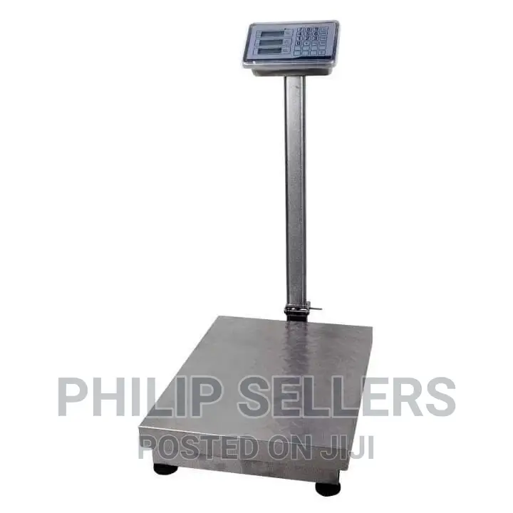 300KG Heavy Duty Industrial Digital Weighing Scale - Blue