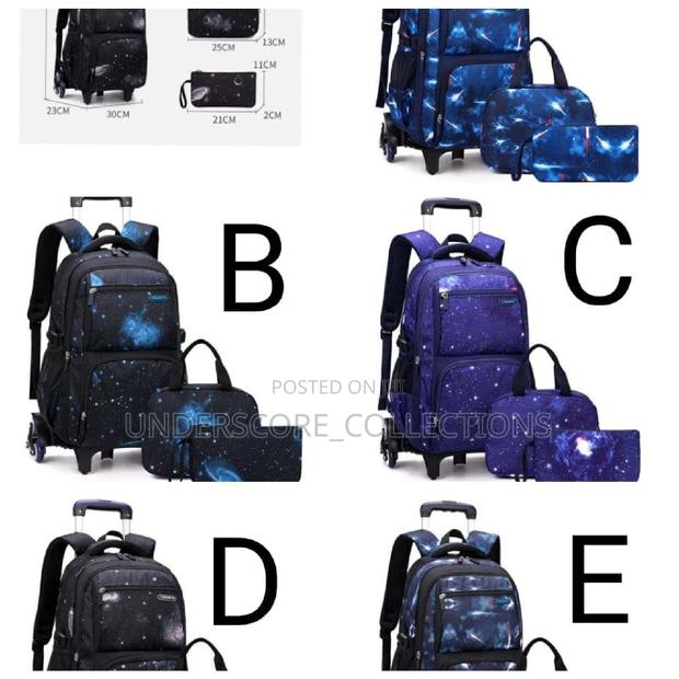 *3 in 1 Trolley School Bags*