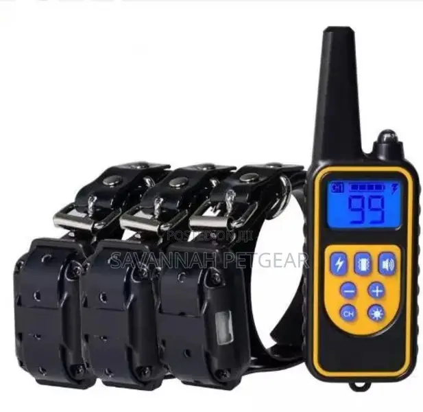 Warning Sound Vibration and Electric Shock Buzzer Light Dog
