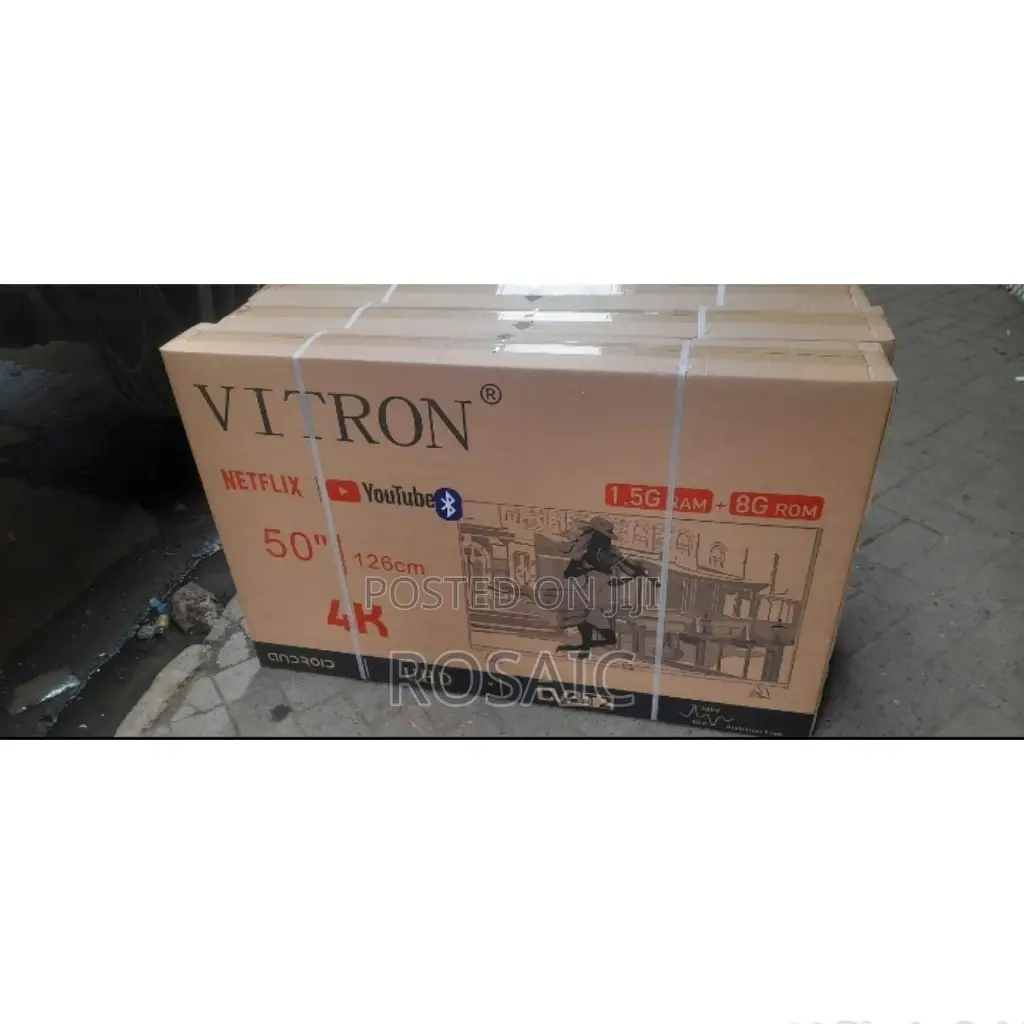 Frameless!! Vitron 50 Smart Tv