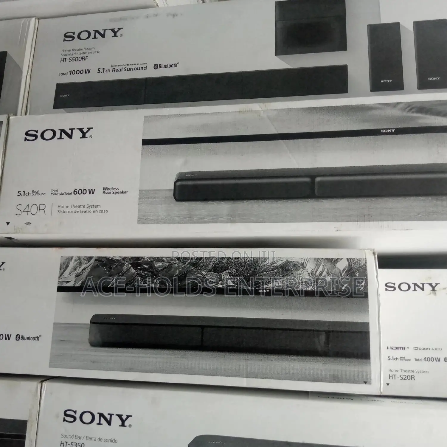 Sony S40r Sound Bar 600watts Output