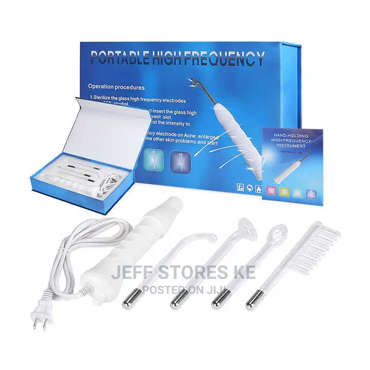 Holding Portable High Frequency Machine