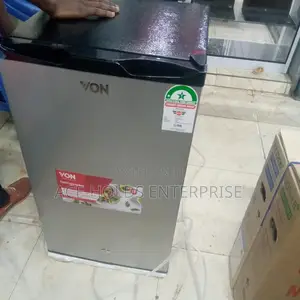 Von 90L Mini Fridge VARM- 11DHW Silver